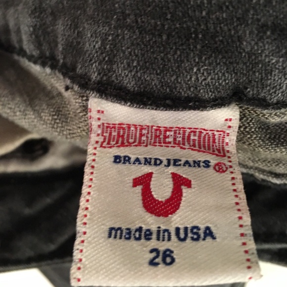 True Religion Black Julie Big T Skinny Jeans - Picture 7 of 8